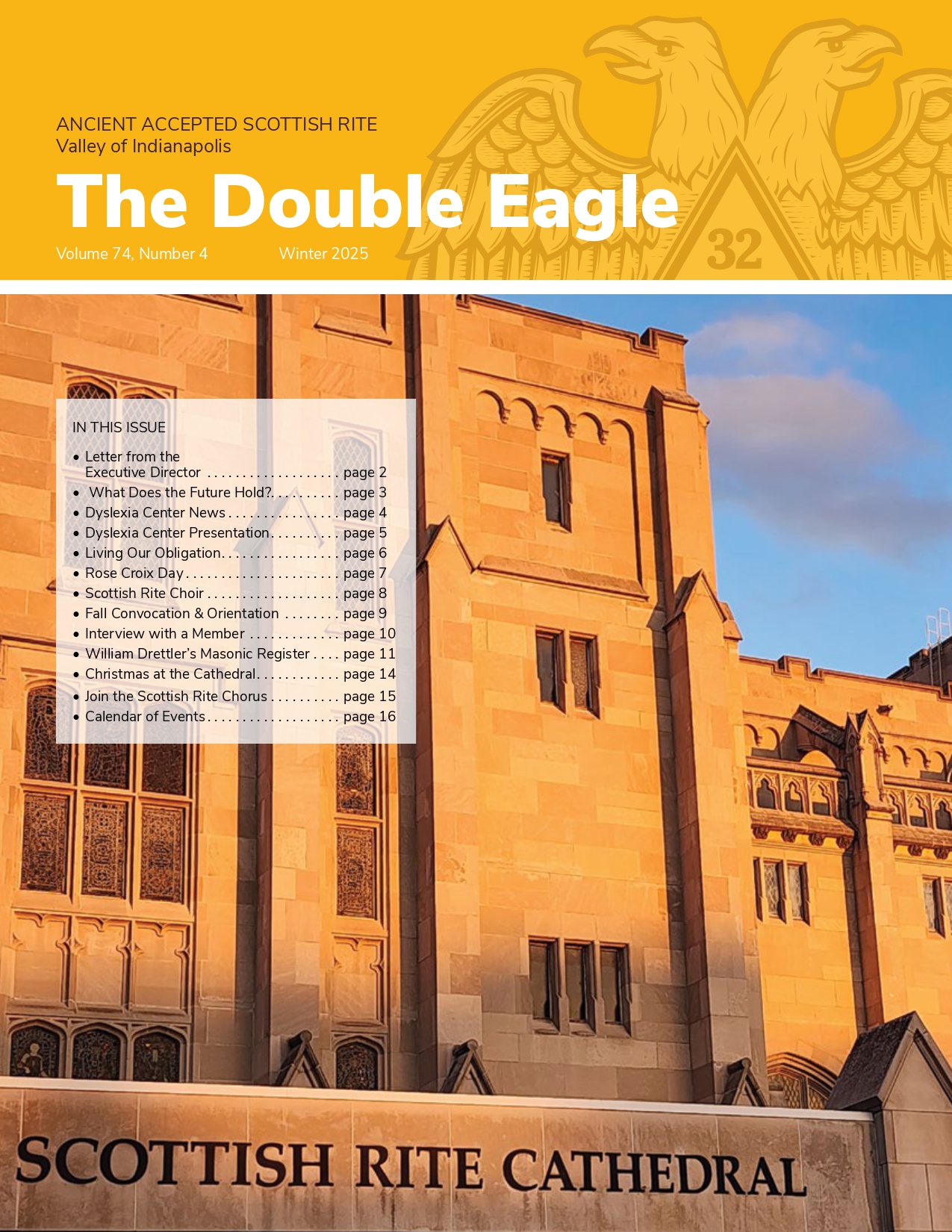 Double Eagle Winter 2025 Cover